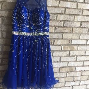 Royal Blue dress